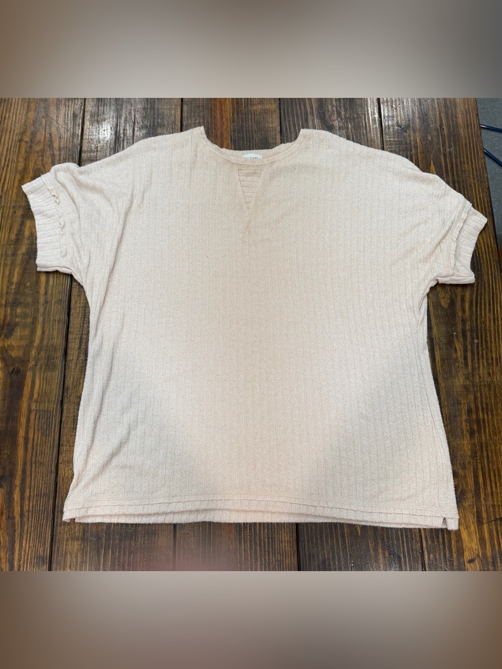 BKE Texture Ribbed Top - Picture 4 of 6